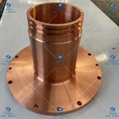 Anti Corrosion T2 Copper Crucible Non Ferrous Metal Vaccum Packaging