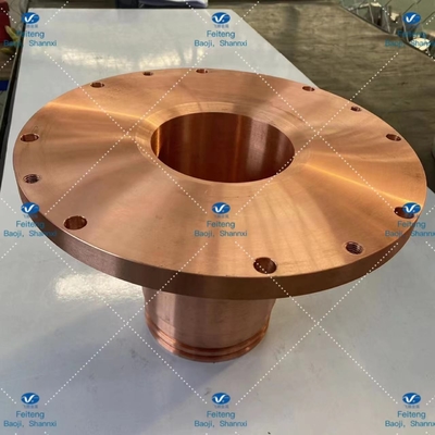 Anti Corrosion T2 Copper Crucible Non Ferrous Metal Vaccum Packaging