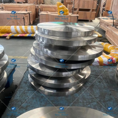 Hydrofluoric Acid Titanium Discs Nonmagnetic Round Plate φ390*28