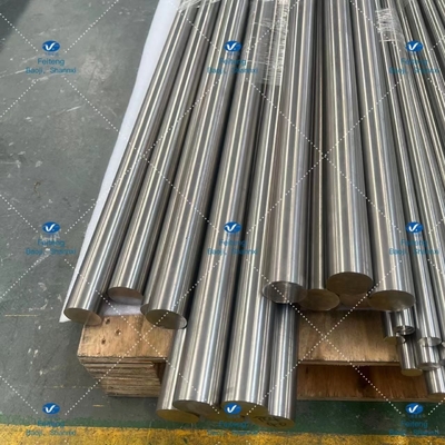 Chemical Gr5 Round Titanium Bars Acid Base Resistance ISO9001